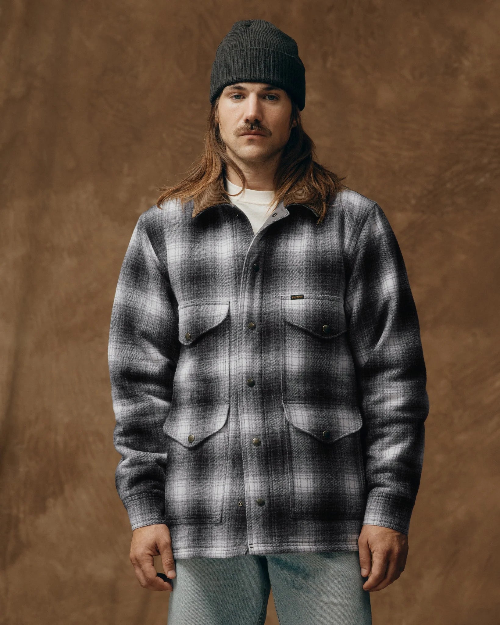 Spokane Insulated Cruiser Jacket "Charcoal Ombre"