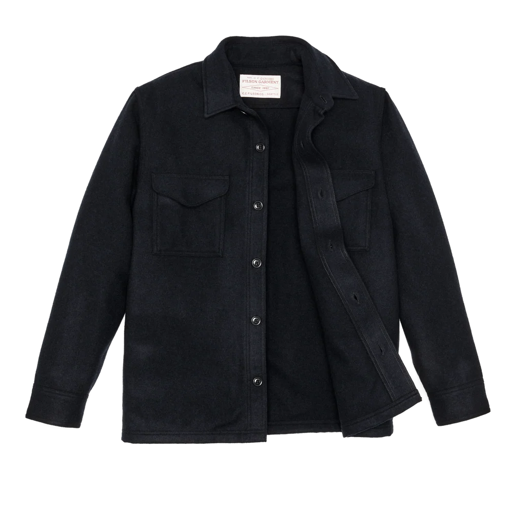 Wool Jac-Shirt "Navy"