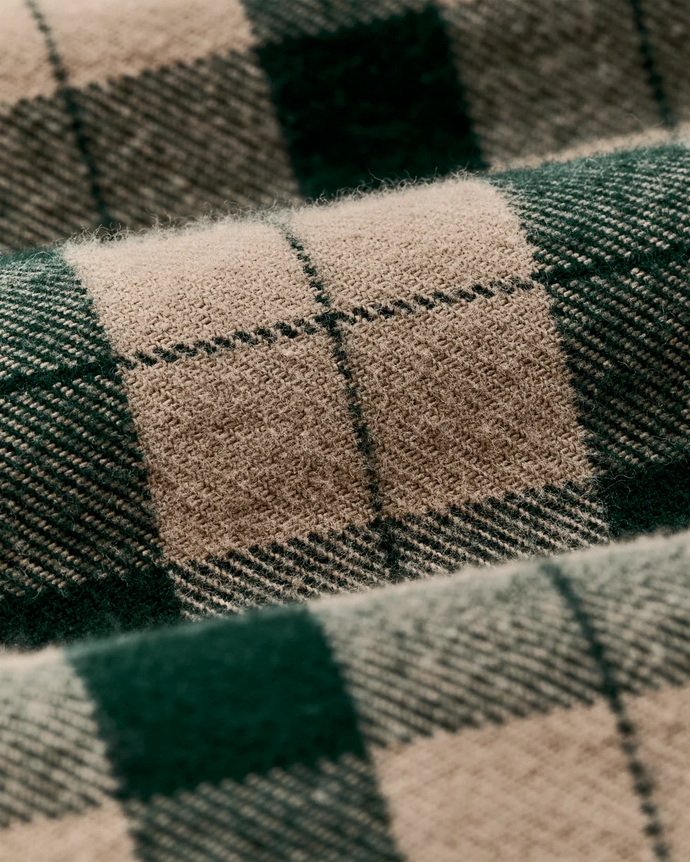 Alaskan Guide Shirt "Oatmeal/Pine Plaid"