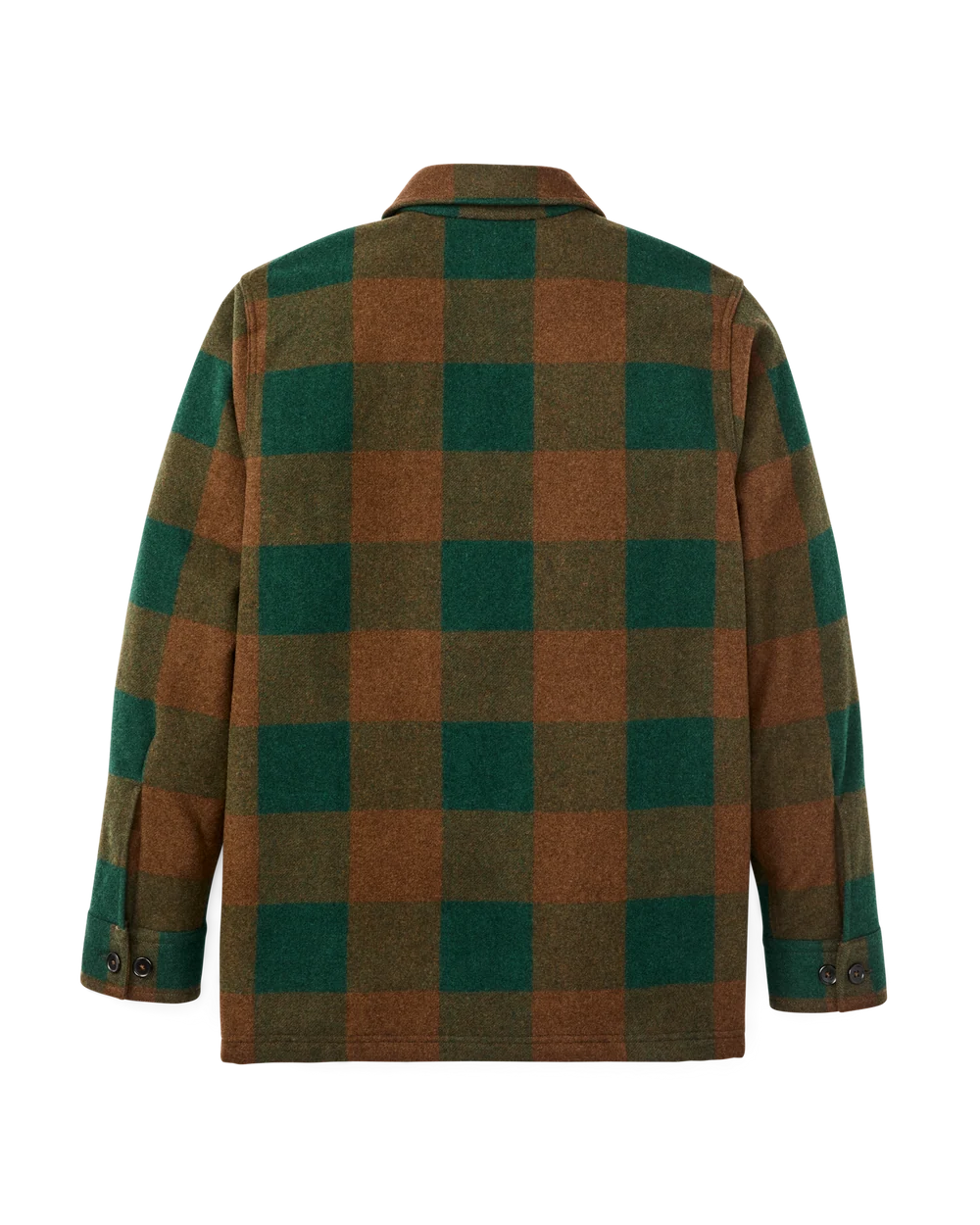 Wool Jac-Shirt "Bronze/Green Plaid"