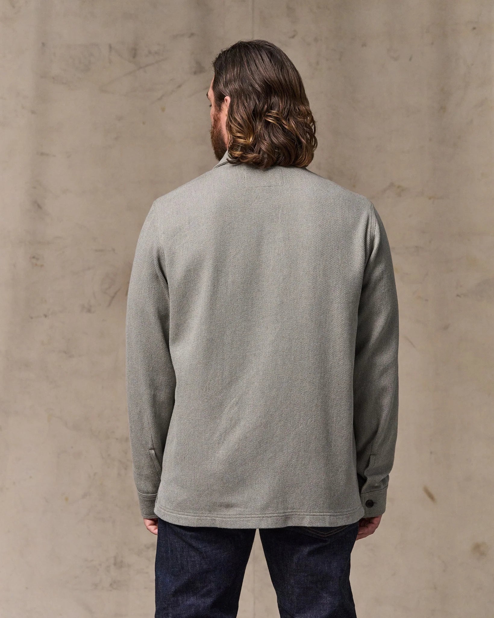 Deer Island Jac-Shirt "Natural Heather"