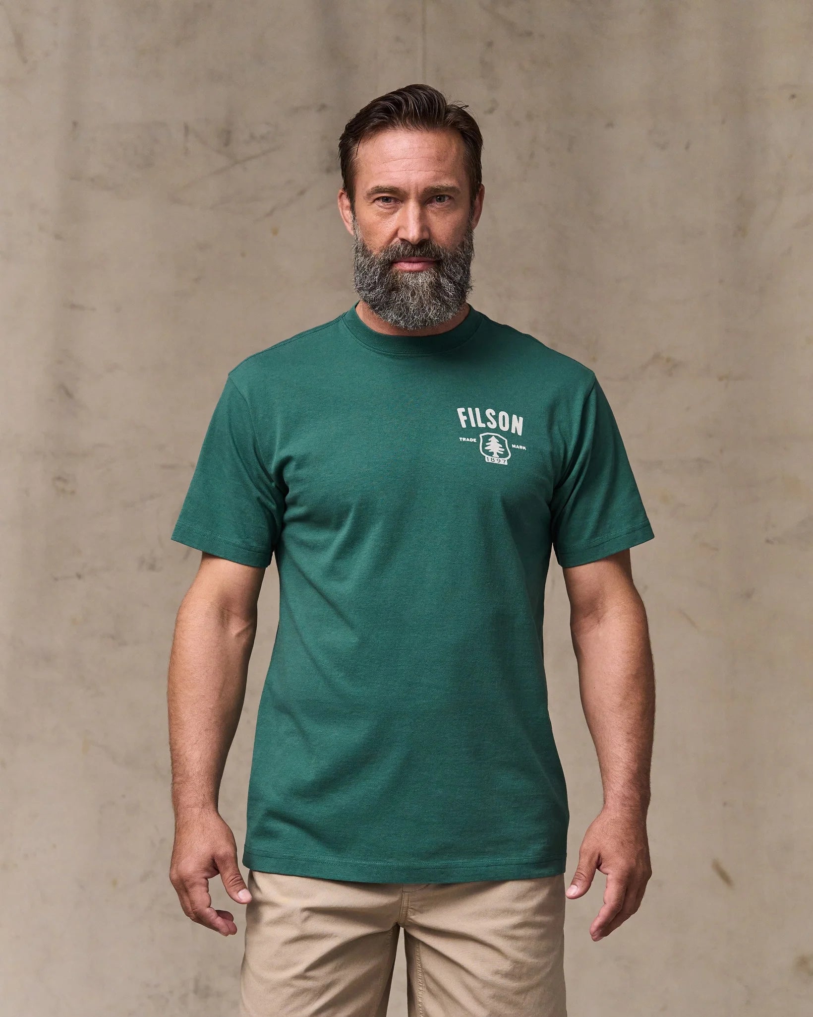 Forestry Graphic T-Shirt "Mallard Green"