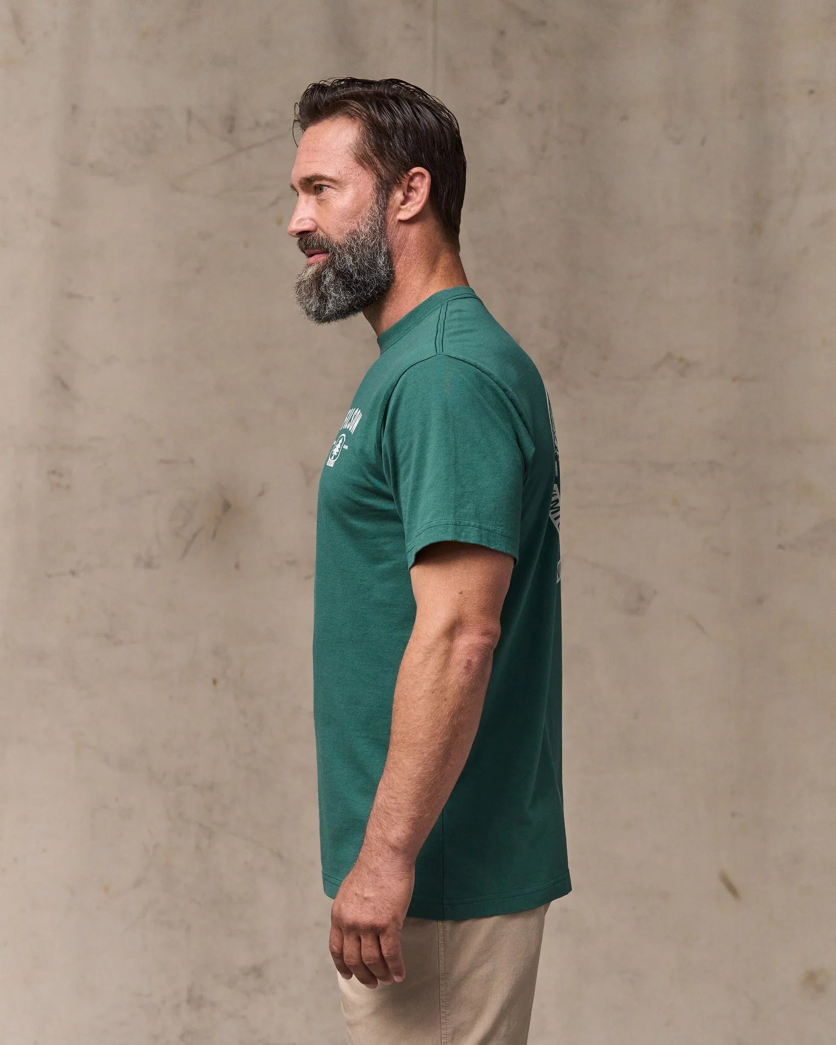 Forestry Graphic T-Shirt "Mallard Green"