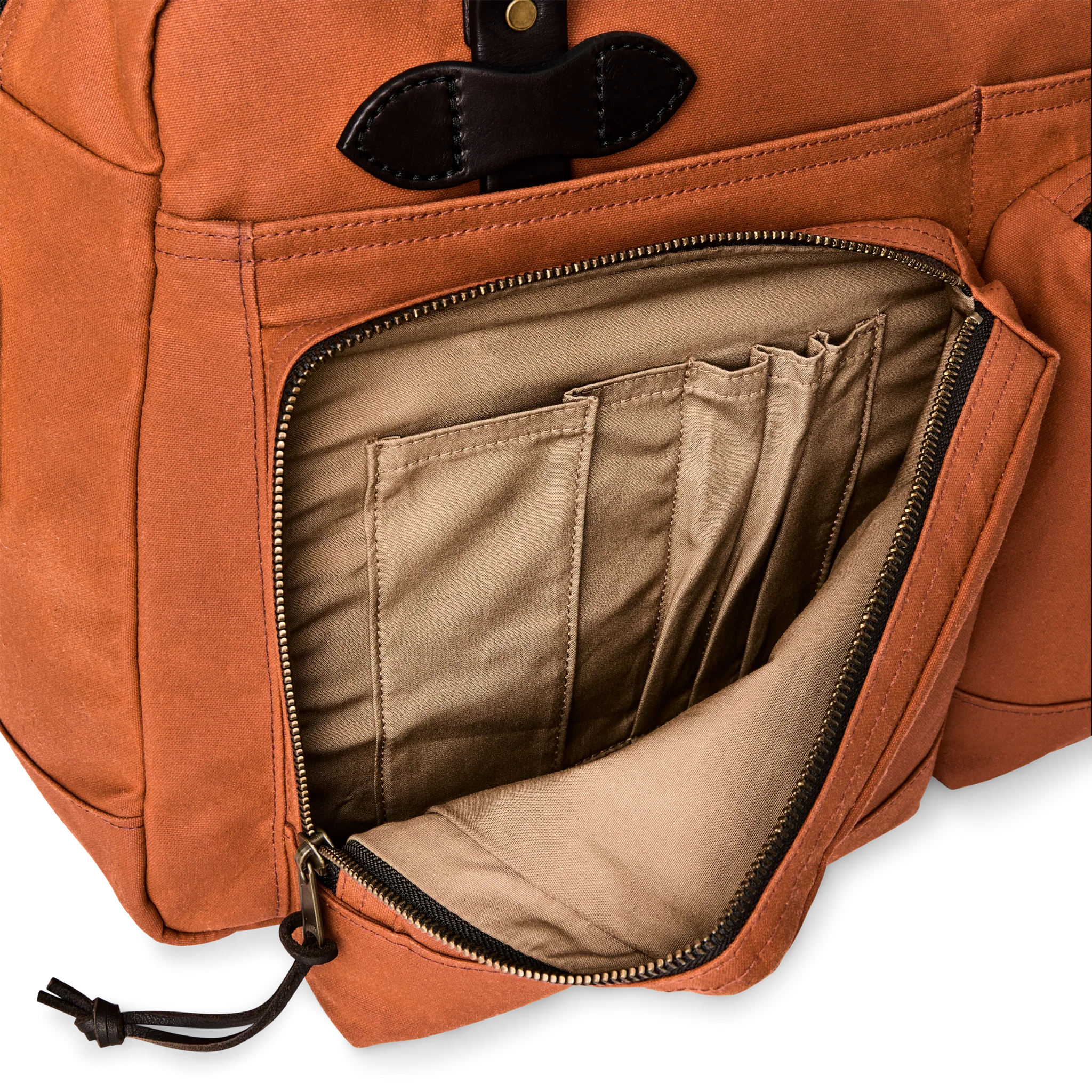 48 Hour Tin Cloth Duffle Bag "Rust"