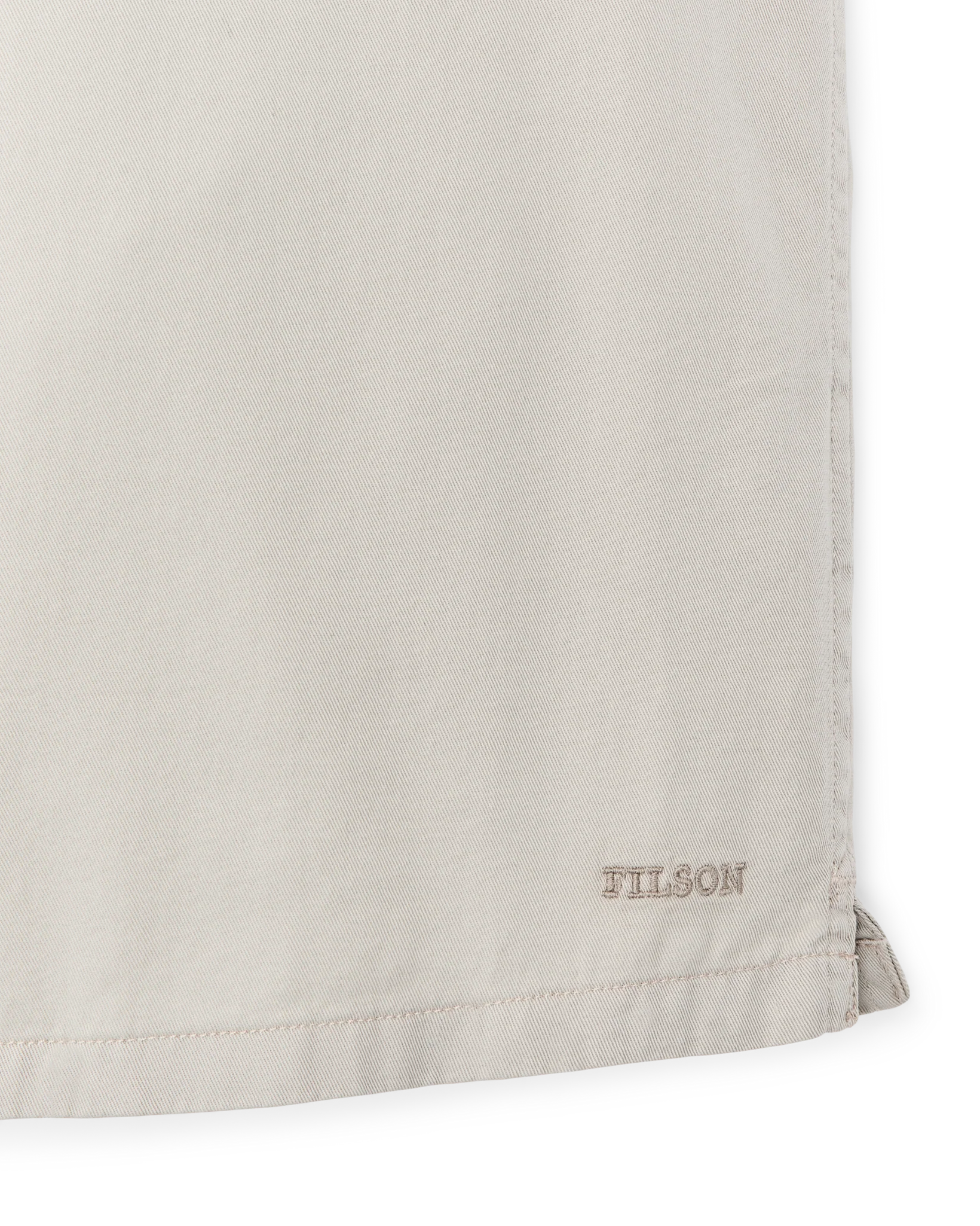 Short Sleeve 4.5-oz. Twill Camp Shirt "Grey Sky"