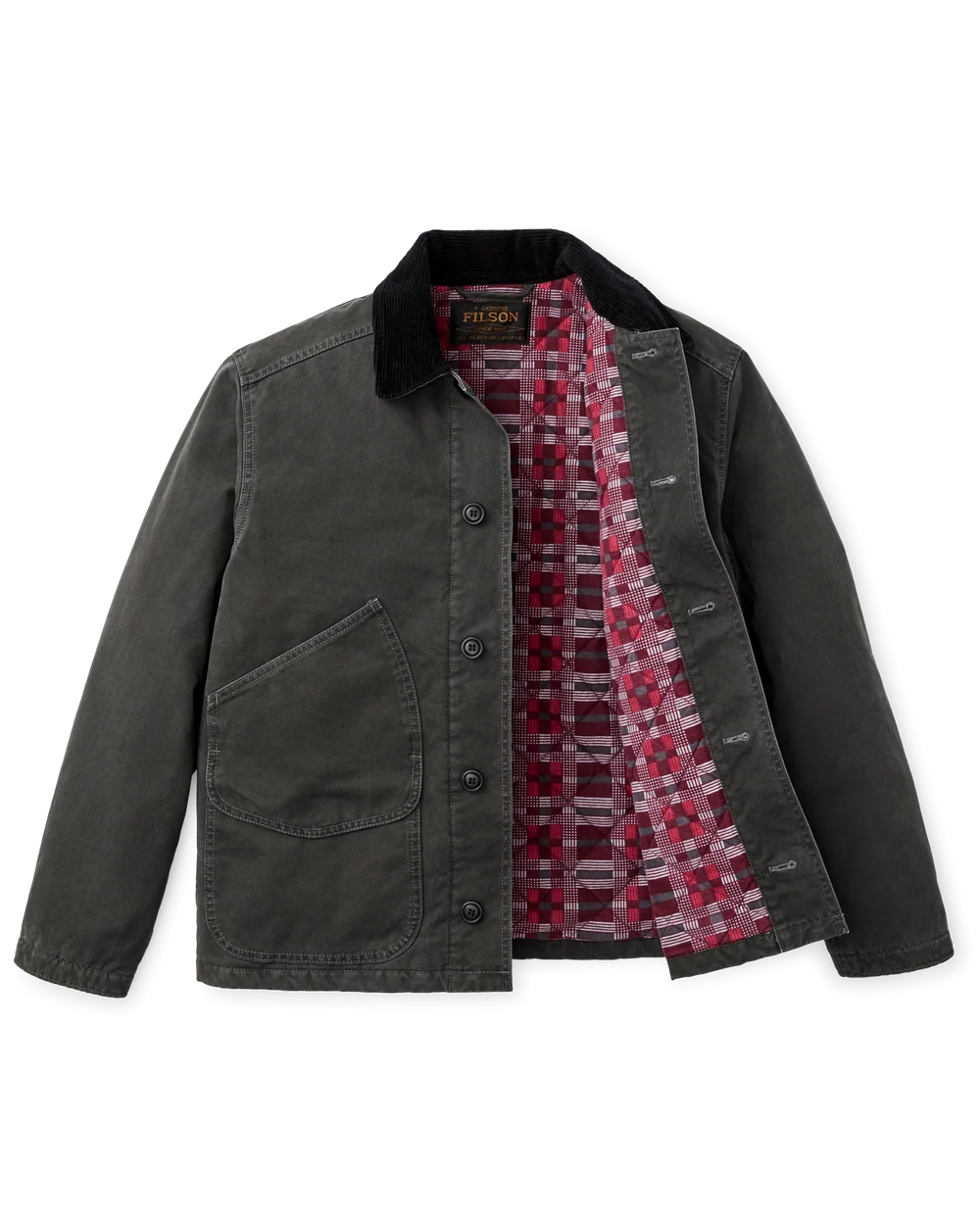 Insulated Canvas Outfitter Jacket "Peat"