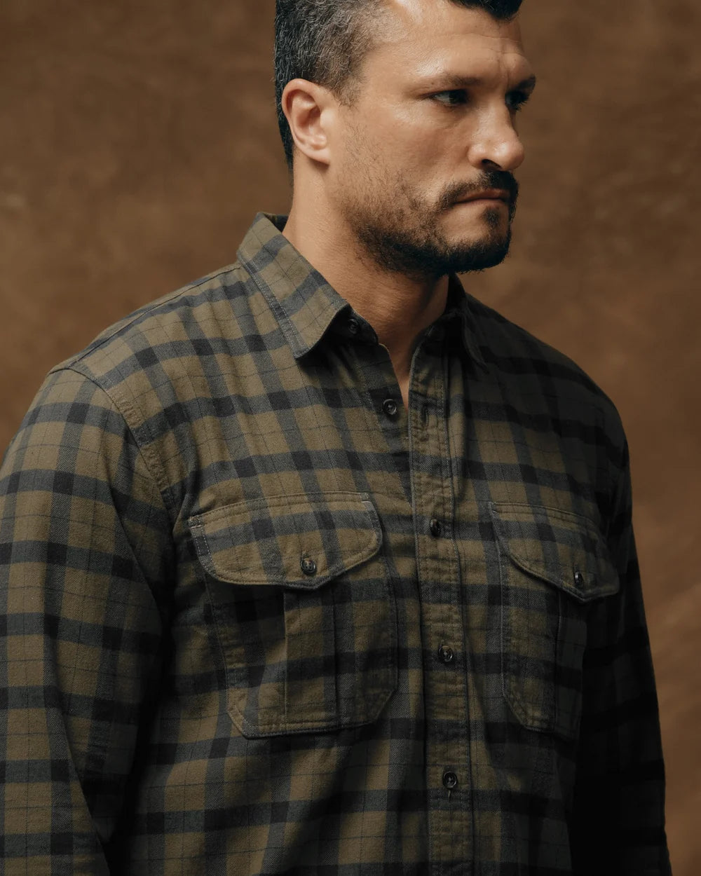 Alaskan Guide Shirt "Otter Green/ Black Plaid"