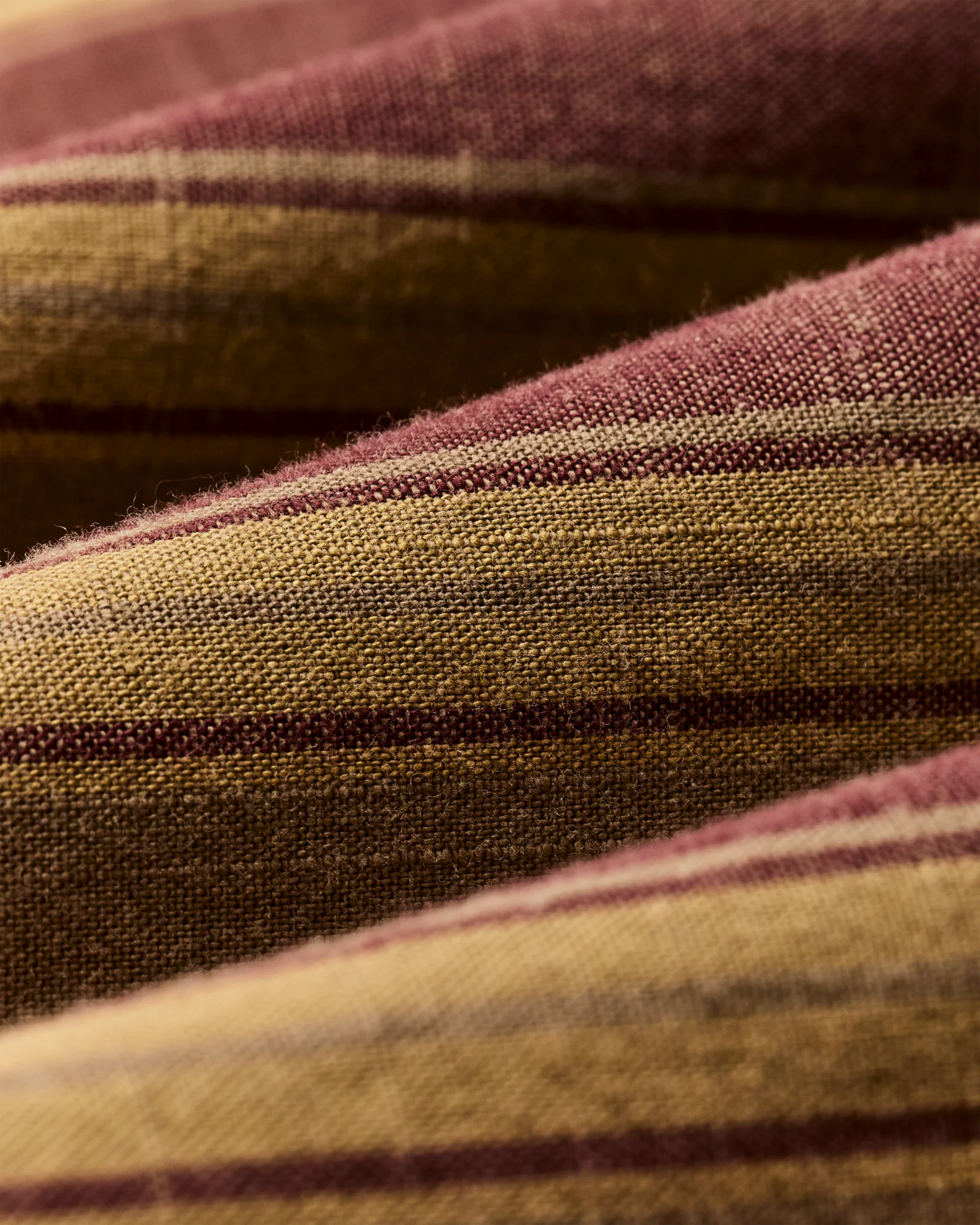 Chambray Camp Shirt "Brick/Tan"