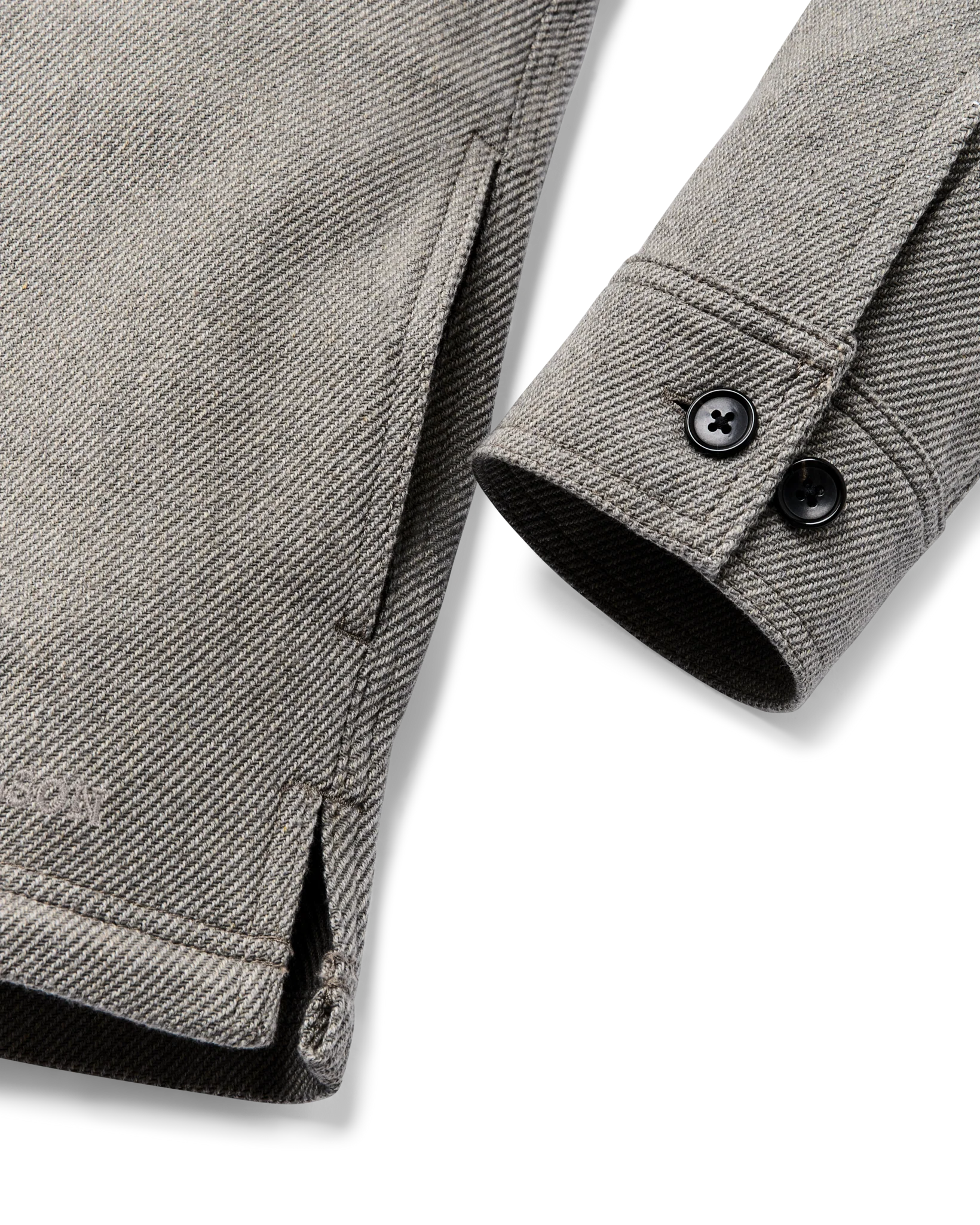 Deer Island Jac-Shirt "Natural Heather"