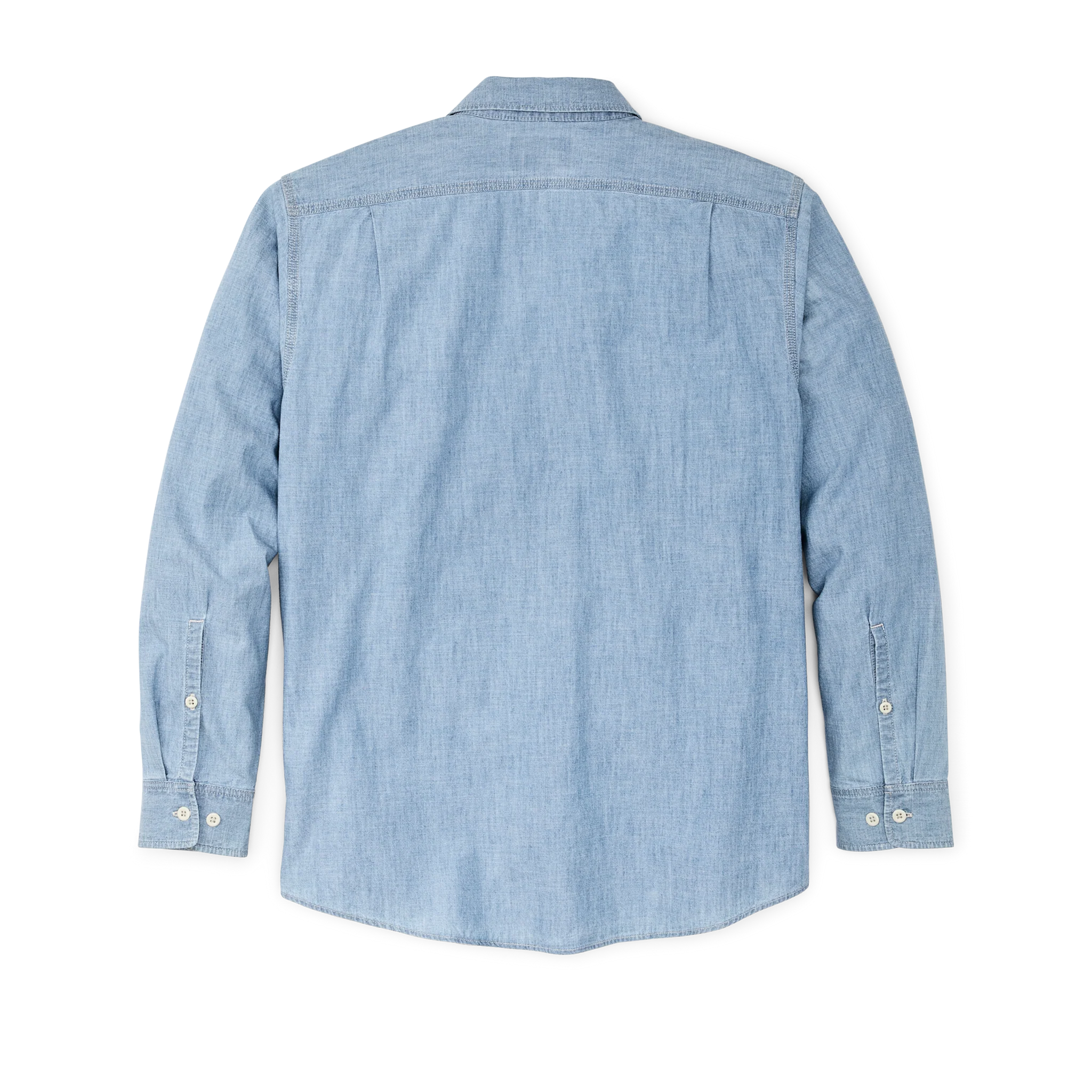 Chambray CPO Shirt "Light Indigo Chambray"