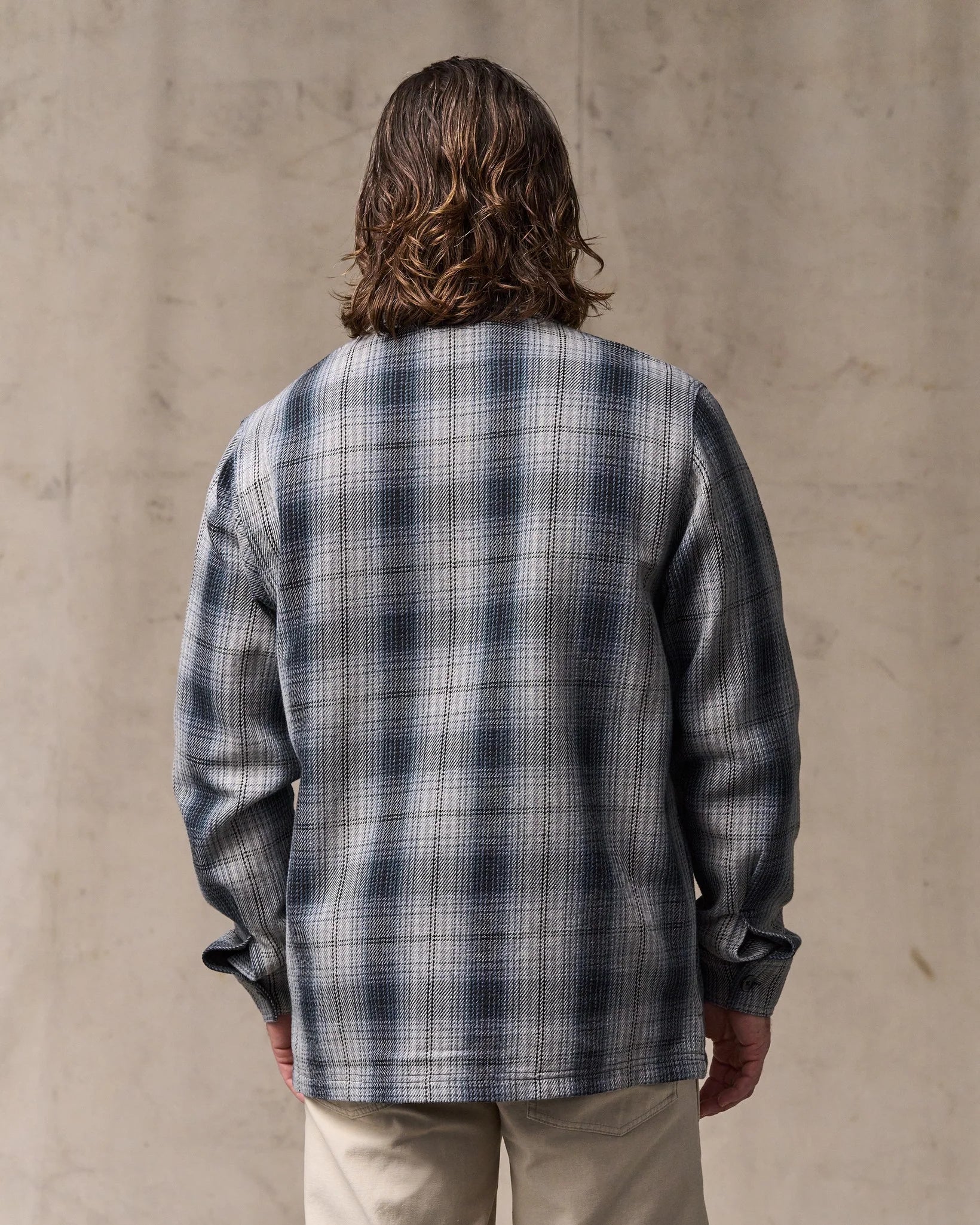Deer Island Jac-Shirt "Slate/Grey Ombre"