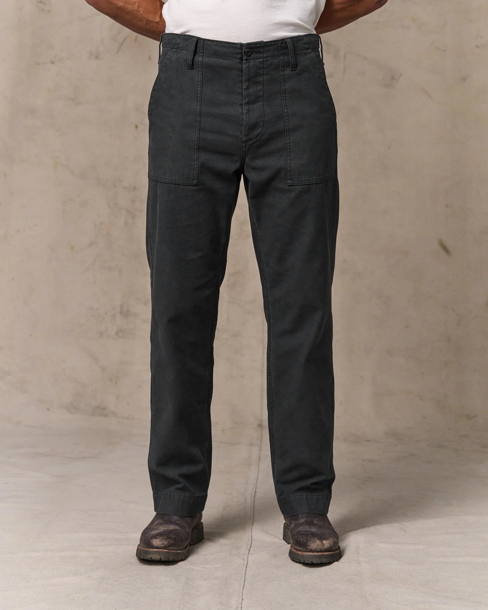 Field Supply Pant "Washed Faded Black"