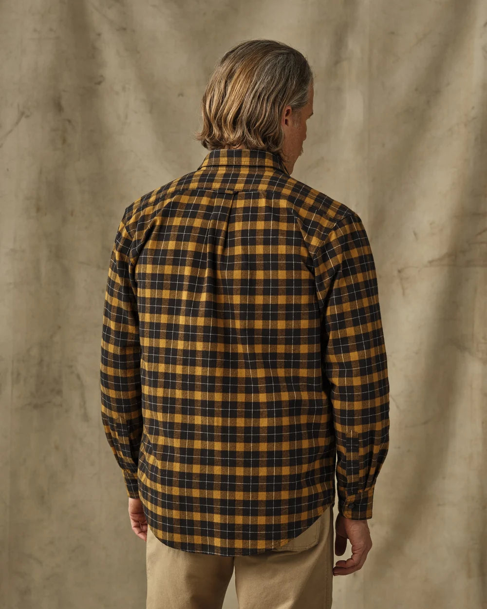 Alaskan Guide Shirt "Black/Gold Plaid"
