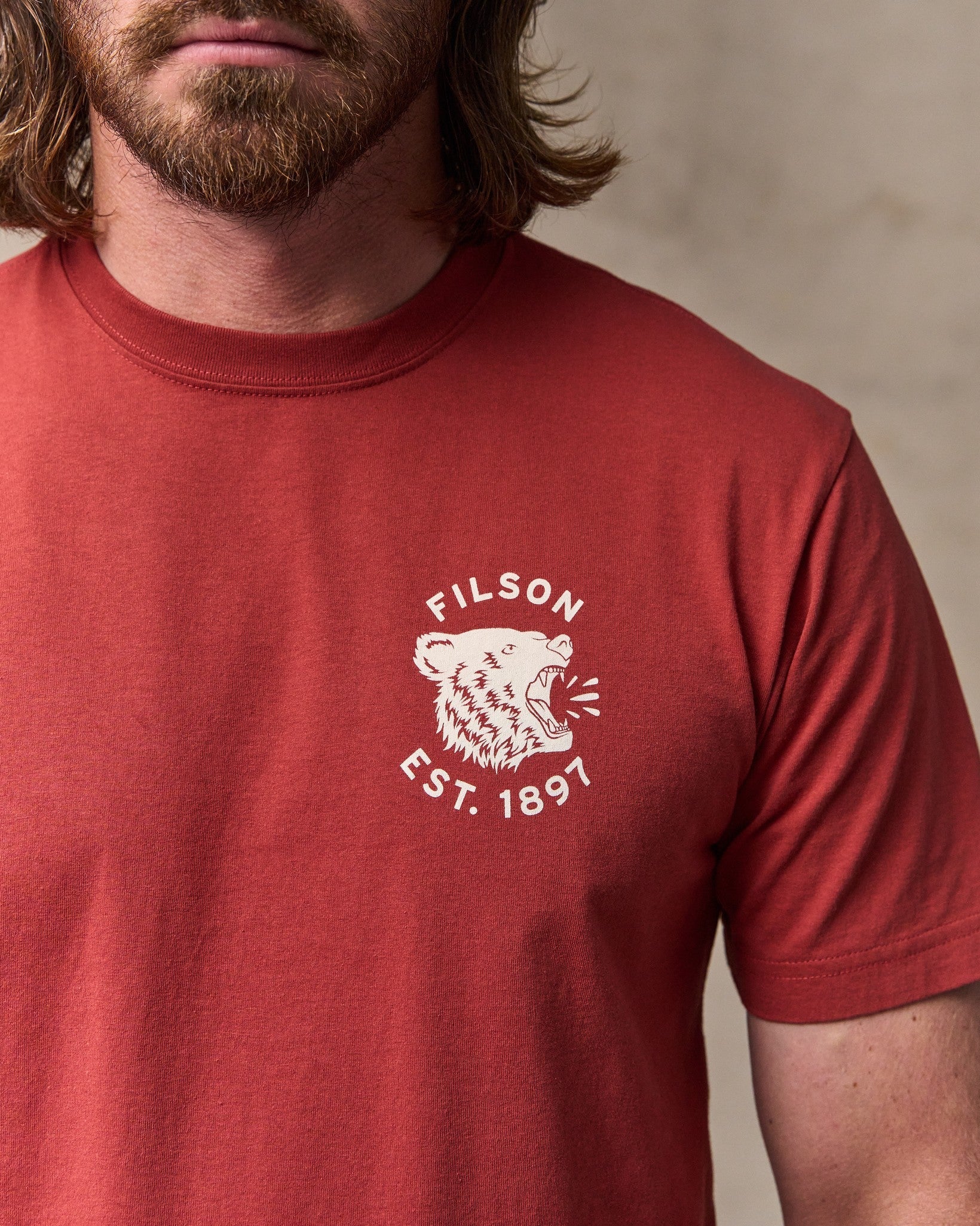 Bear Graphic T-Shirt "Chili Oil"