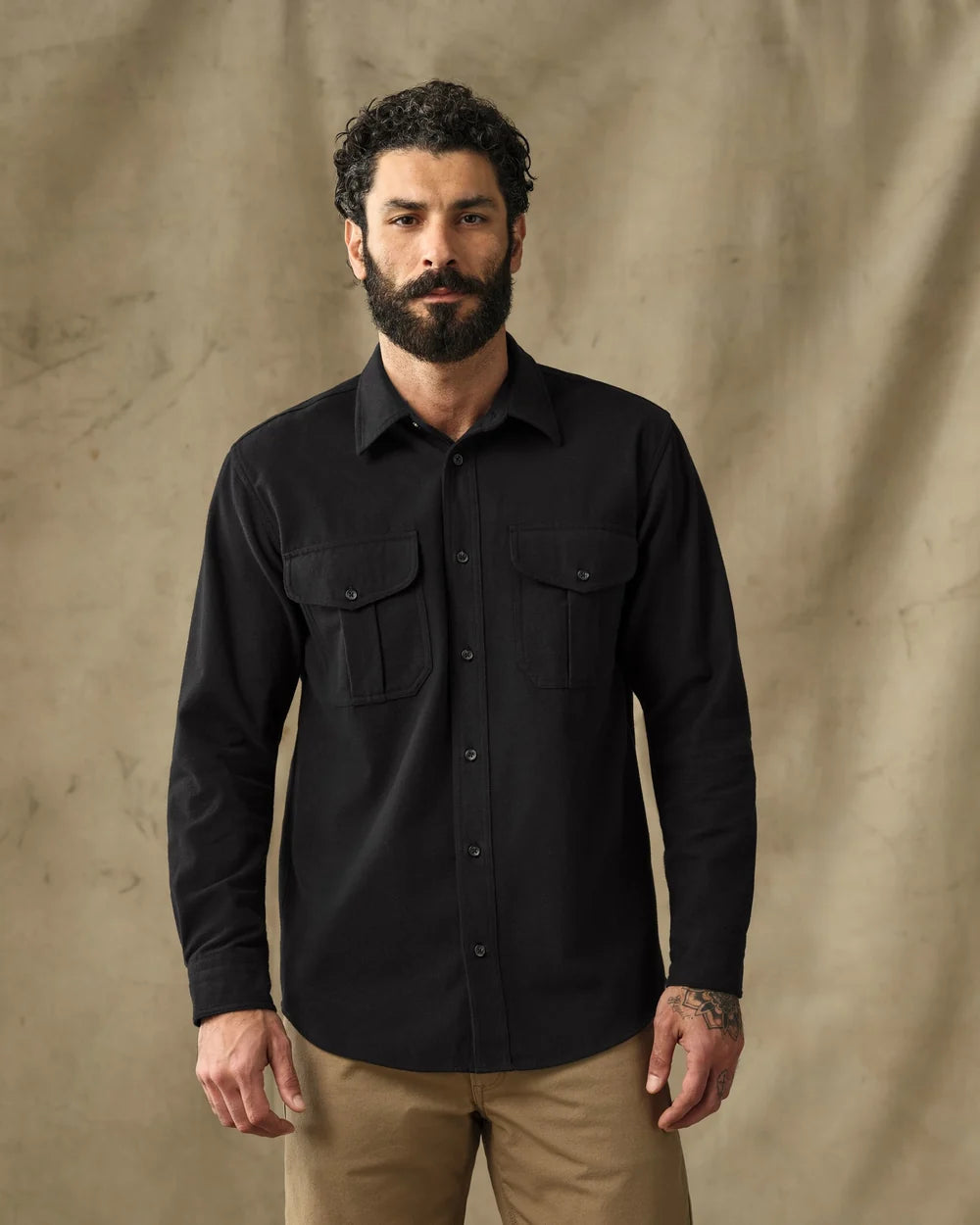 Moleskin Guide Shirt "Black"