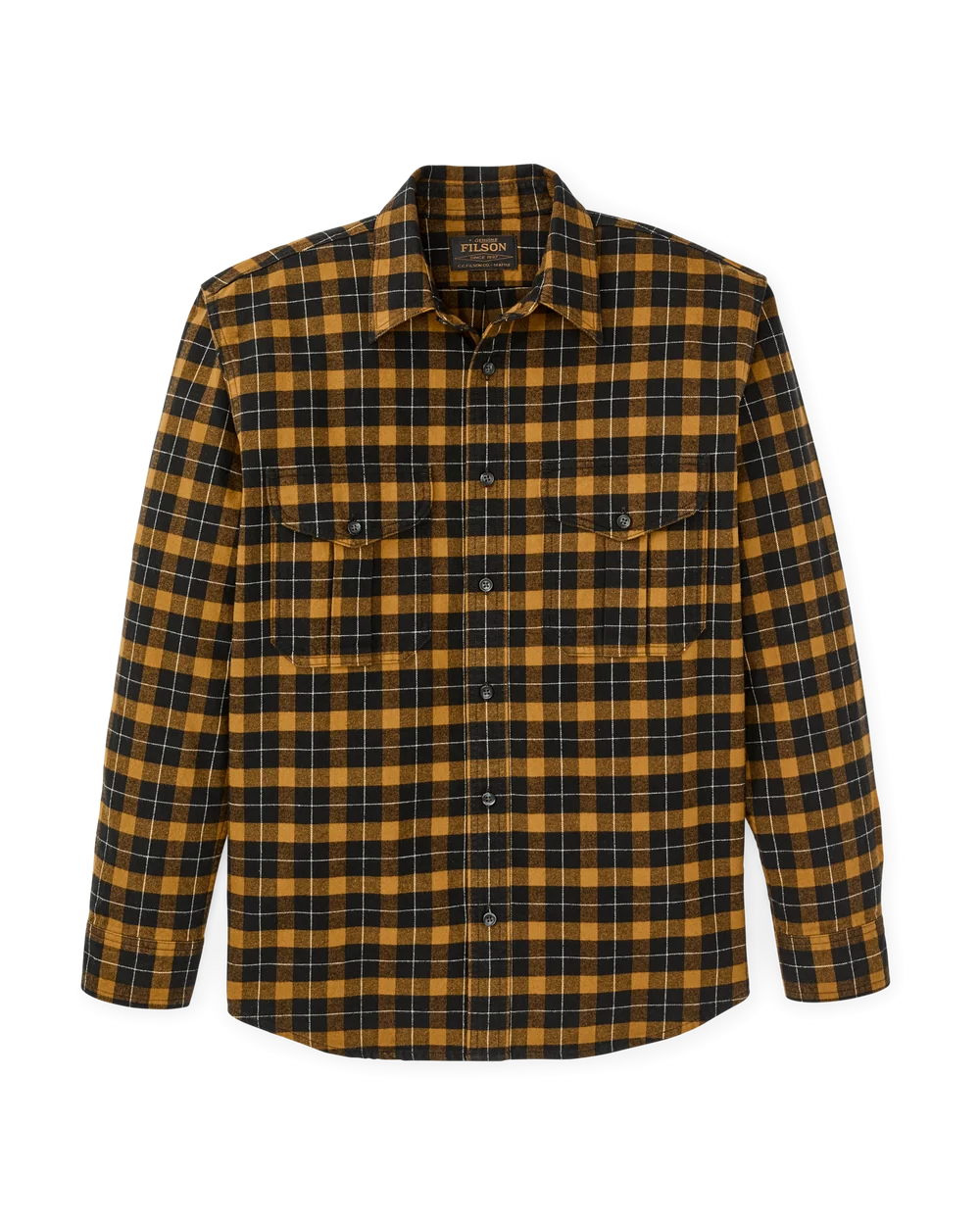 Alaskan Guide Shirt "Black/Gold Plaid"