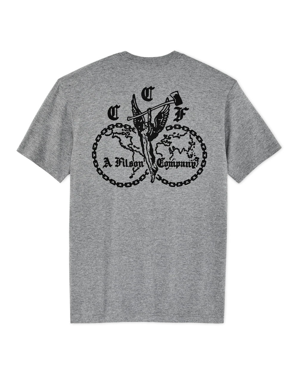 Union Graphic Tee "Dark Heather Grey"