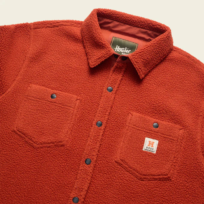 Allegheny Fleece Overshirt "Cinnamon"