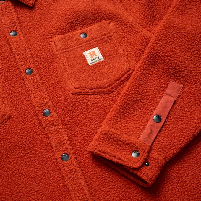 Allegheny Fleece Overshirt "Cinnamon"