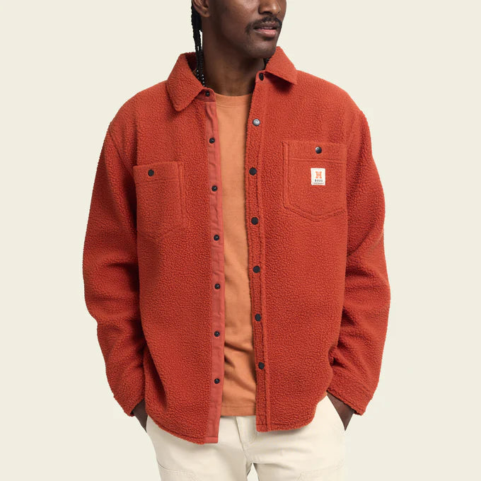 Allegheny Fleece Overshirt "Cinnamon"