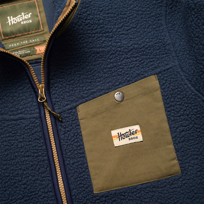 Chisos Fleece Jacket "Station Blue"