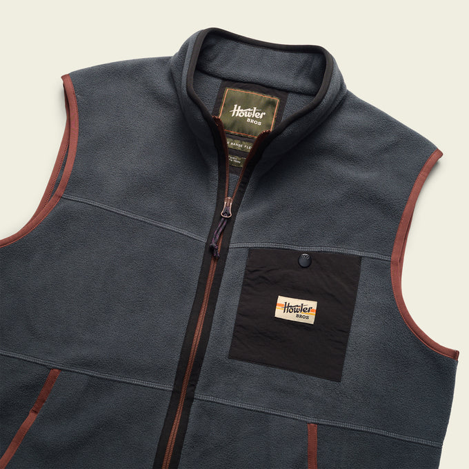 Free Range Fleece Vest "Fog"