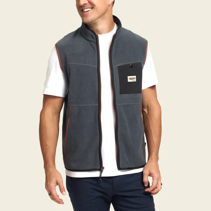 Free Range Fleece Vest "Fog"