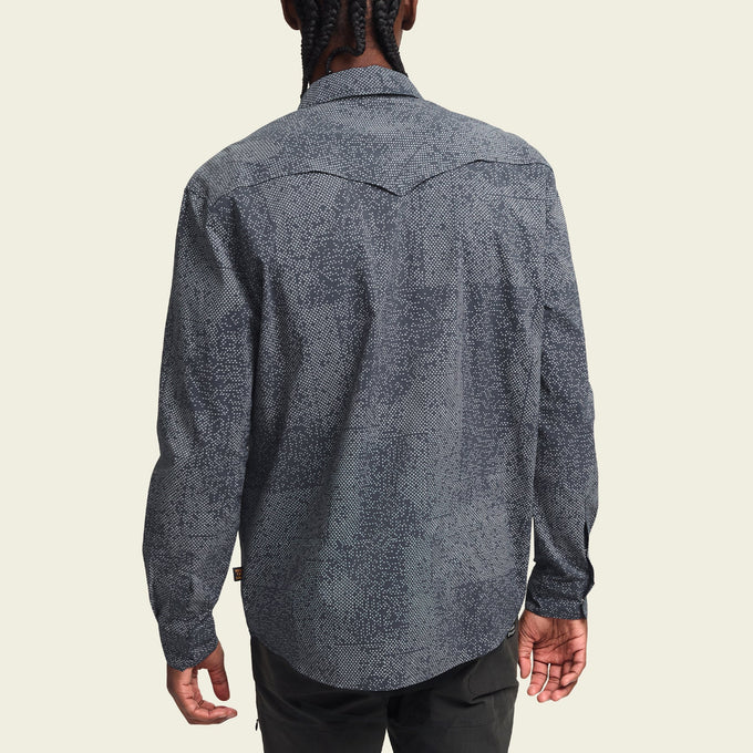 H Bar B Tech Long Sleeve "Dot Matrix"