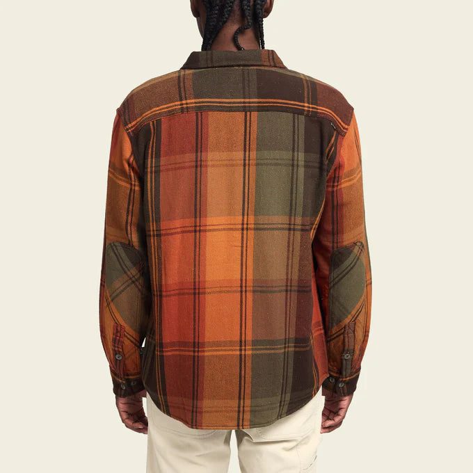 Rodanthe Blanket Flannel "Killian Plaid/Hot Horizon"