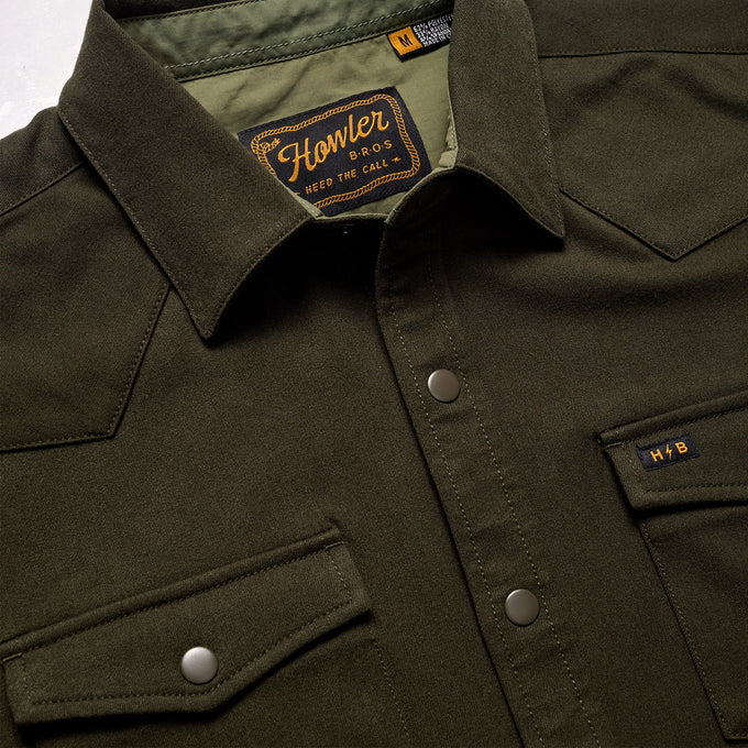 Stockman Stretch Shirt "Deep Woods"