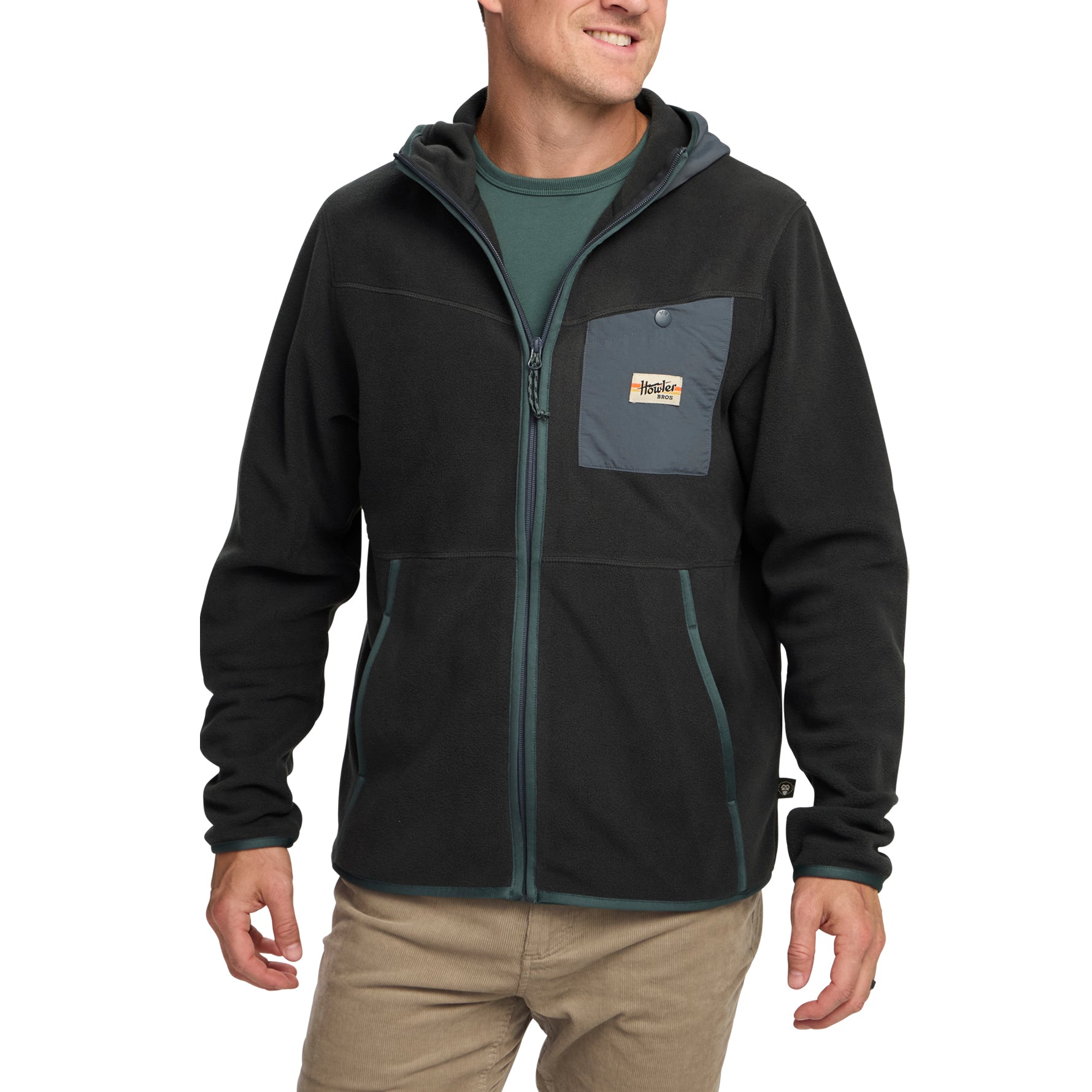 Free Range Hooded Jacket "Antique Black"