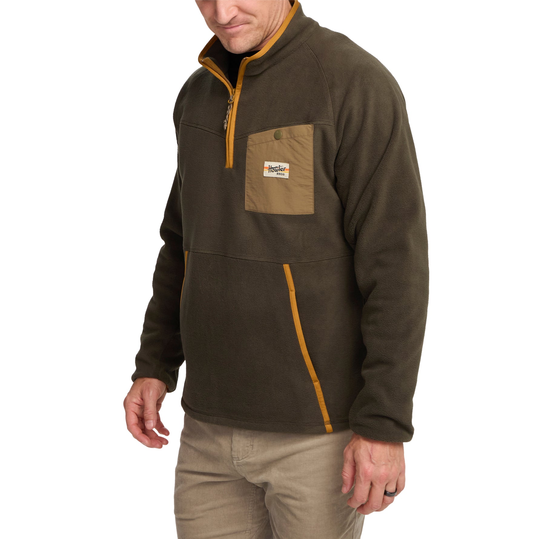Free Range Fleece Pullover "Army"