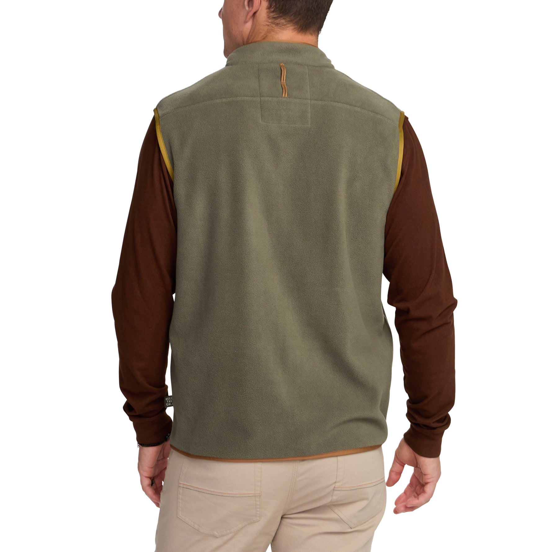 Free Range Fleece Vest "Oregano"