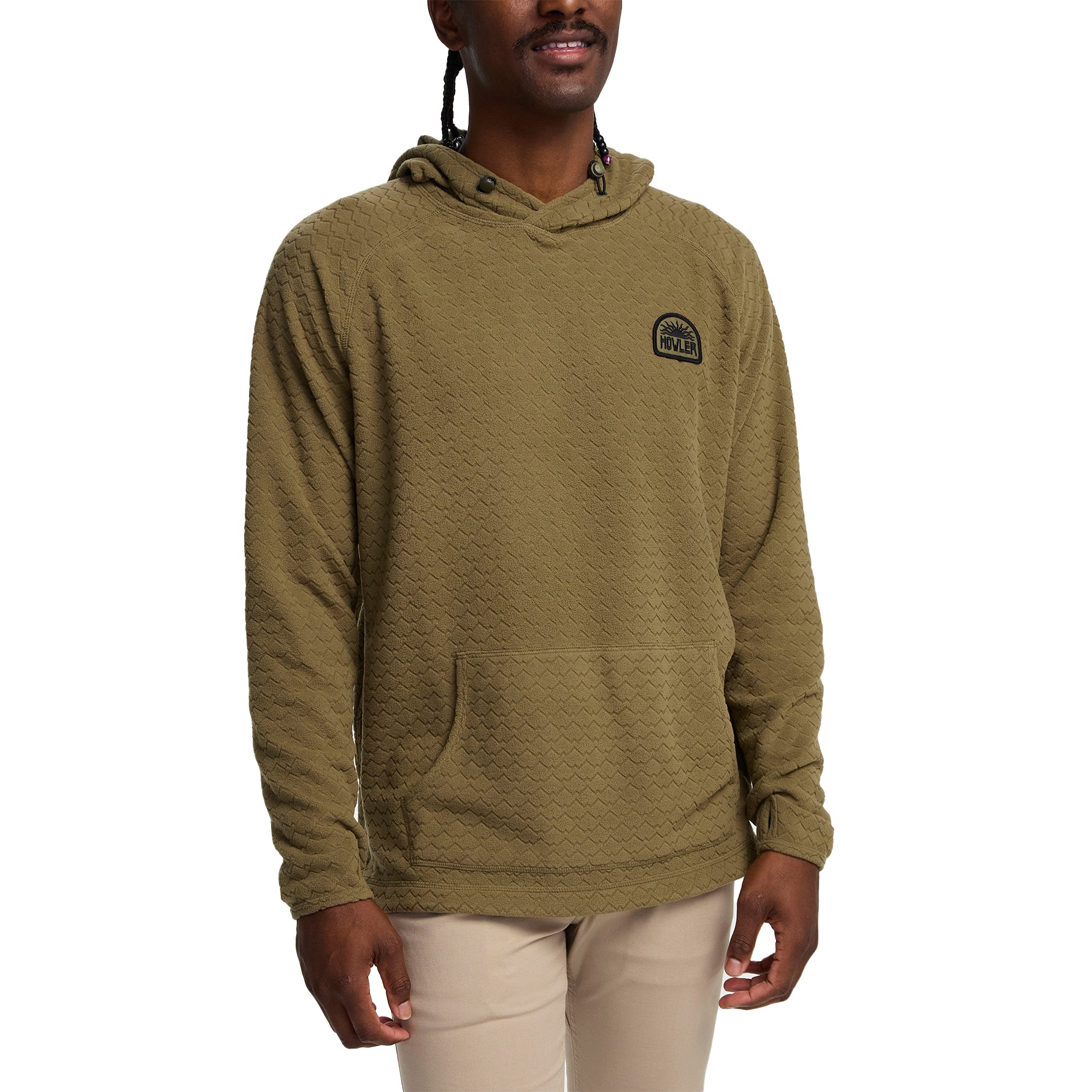 Palo Duro Fleece Hoodie "Fatigue"