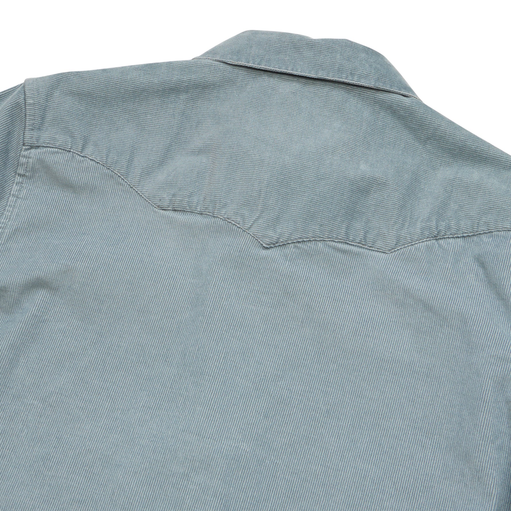 Banning Corduroy Snapshirt "Iron Blue"