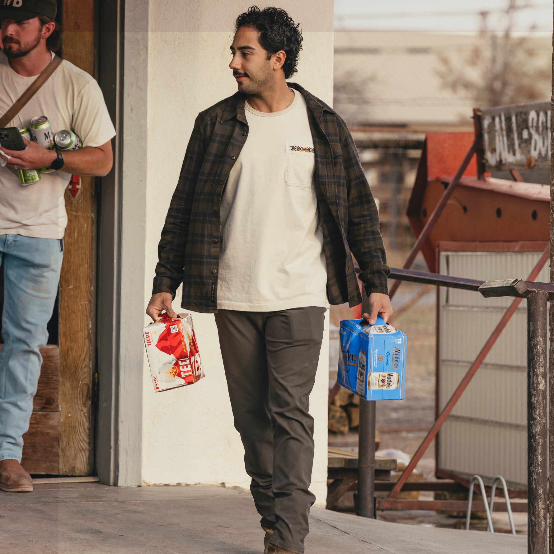 La Grange Lightweight Flannel "Dark Olive"