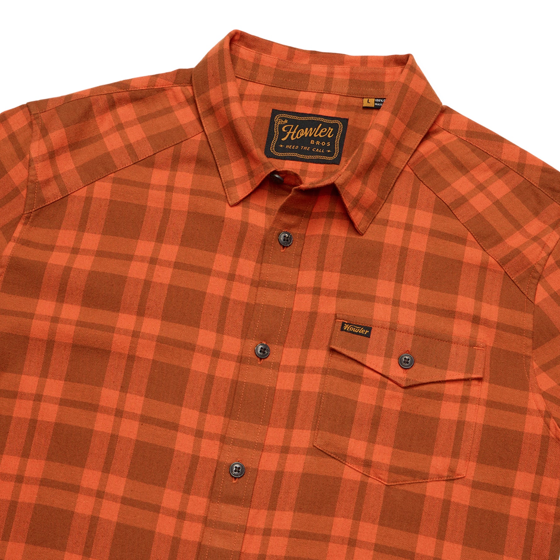 La Grange Lightweight Flannel "Pumpkin"