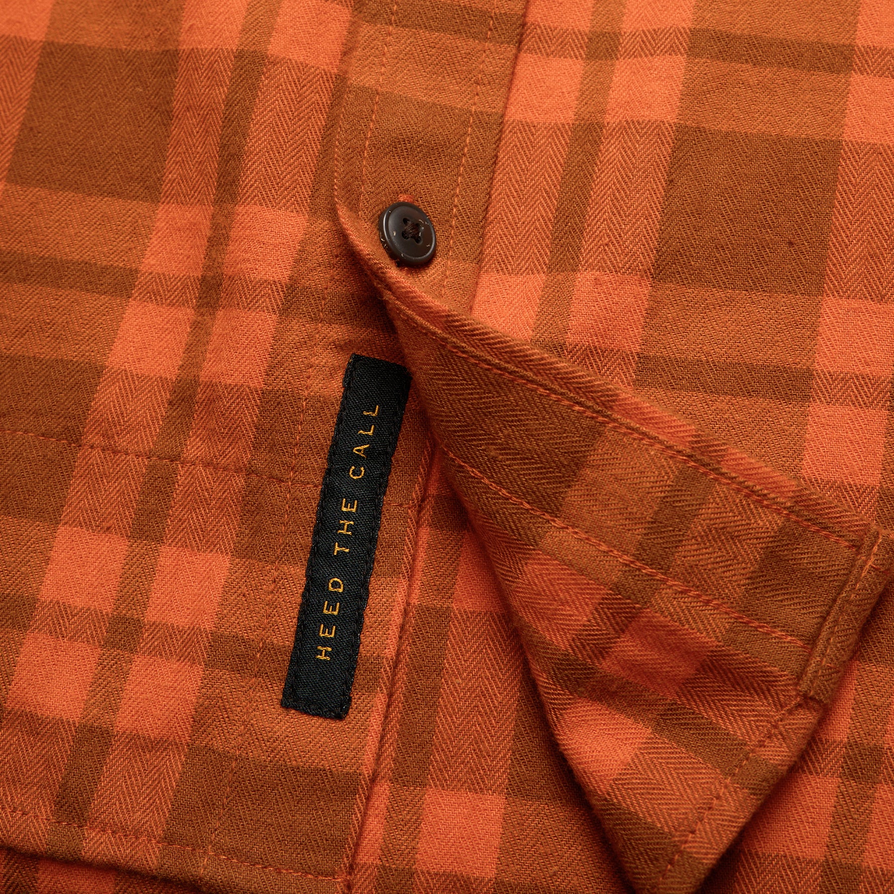La Grange Lightweight Flannel "Pumpkin"