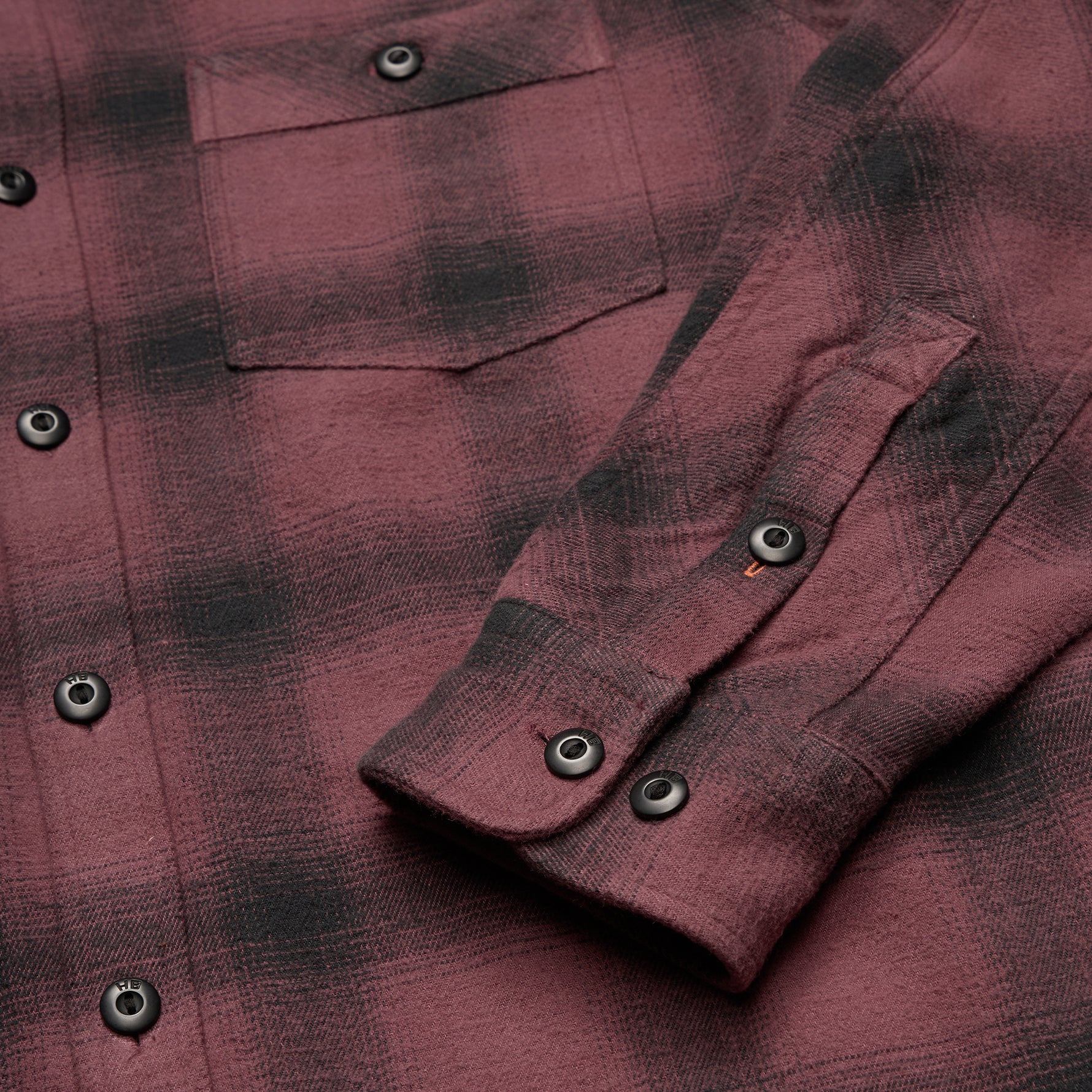 Rodanthe Blanket Flannel "Plum Wine"