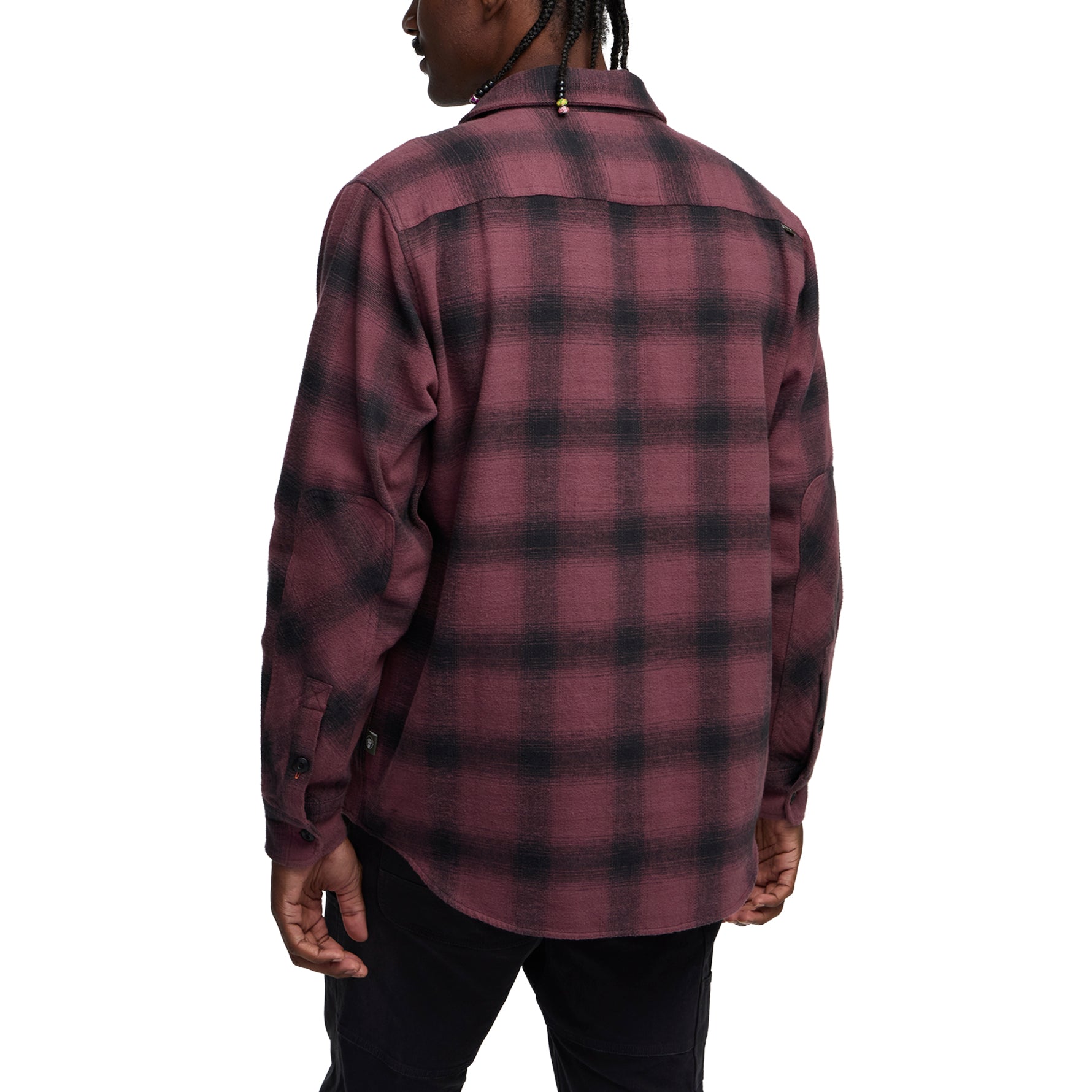 Rodanthe Blanket Flannel "Plum Wine"