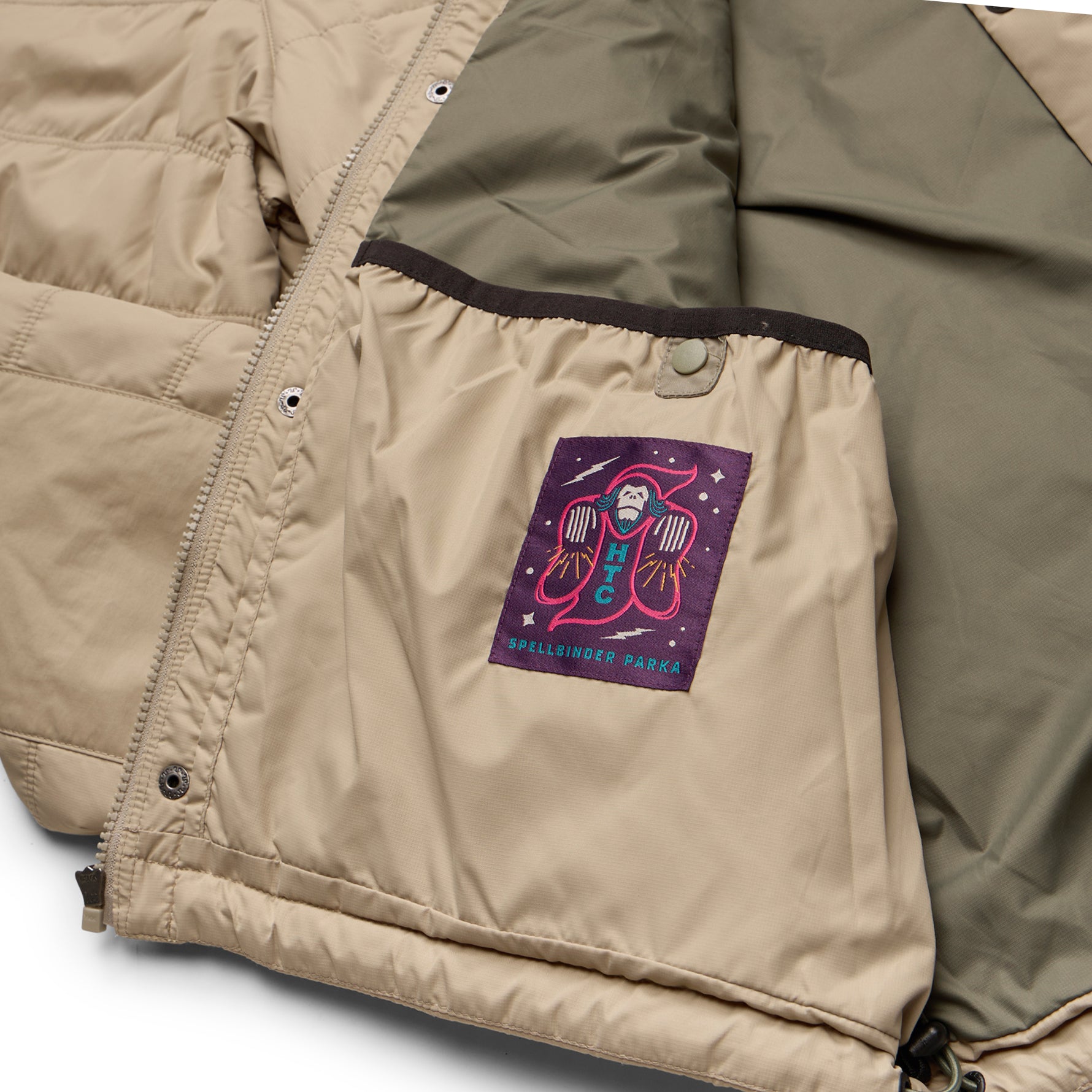 Spellbinder Parka "Vetiver Sand"