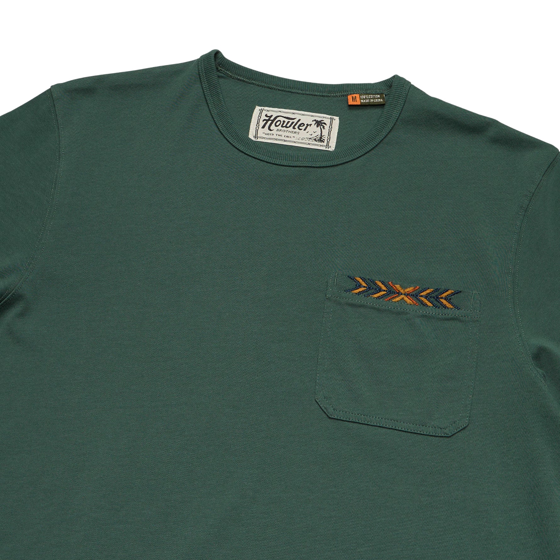Spectrum Pocket Tee "Fern"