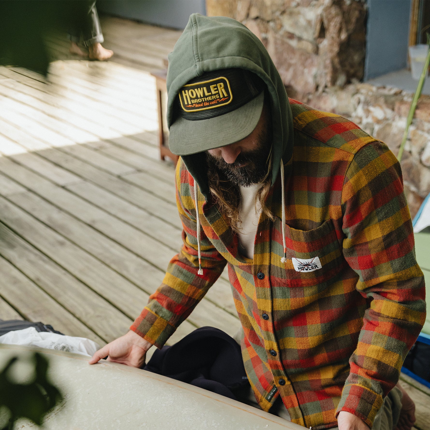 Unstructured Snapback "Feedstore Rifle Green"