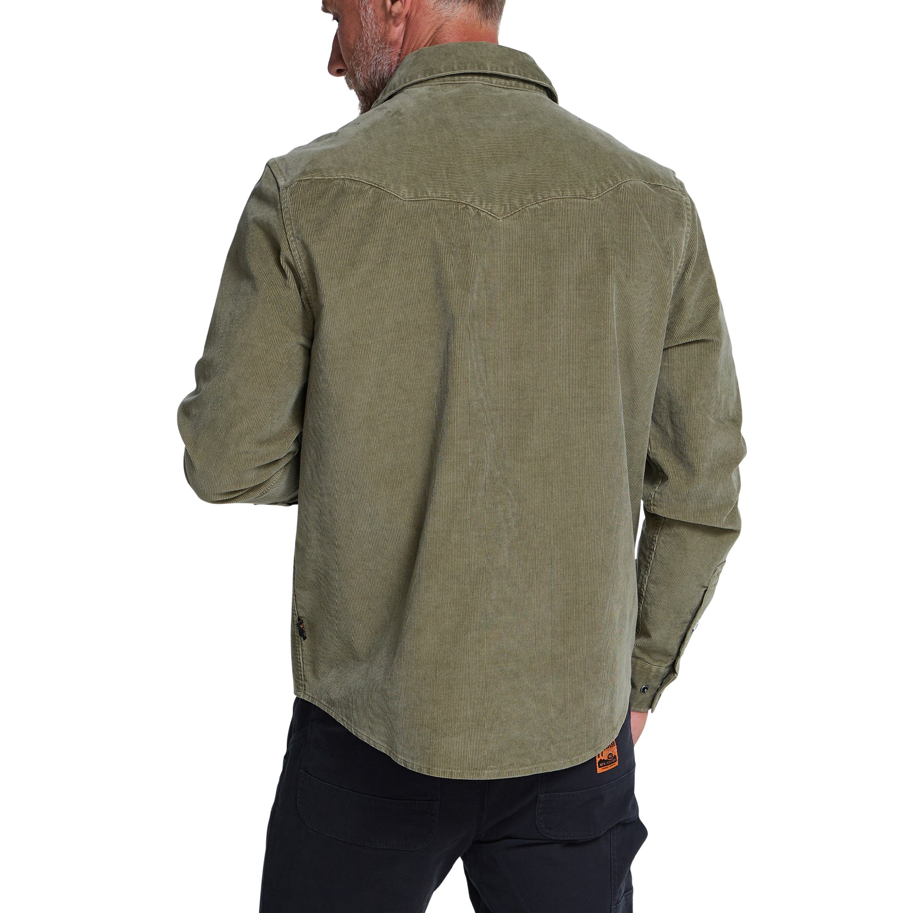 Banning Corduroy Shirt "Aloe"