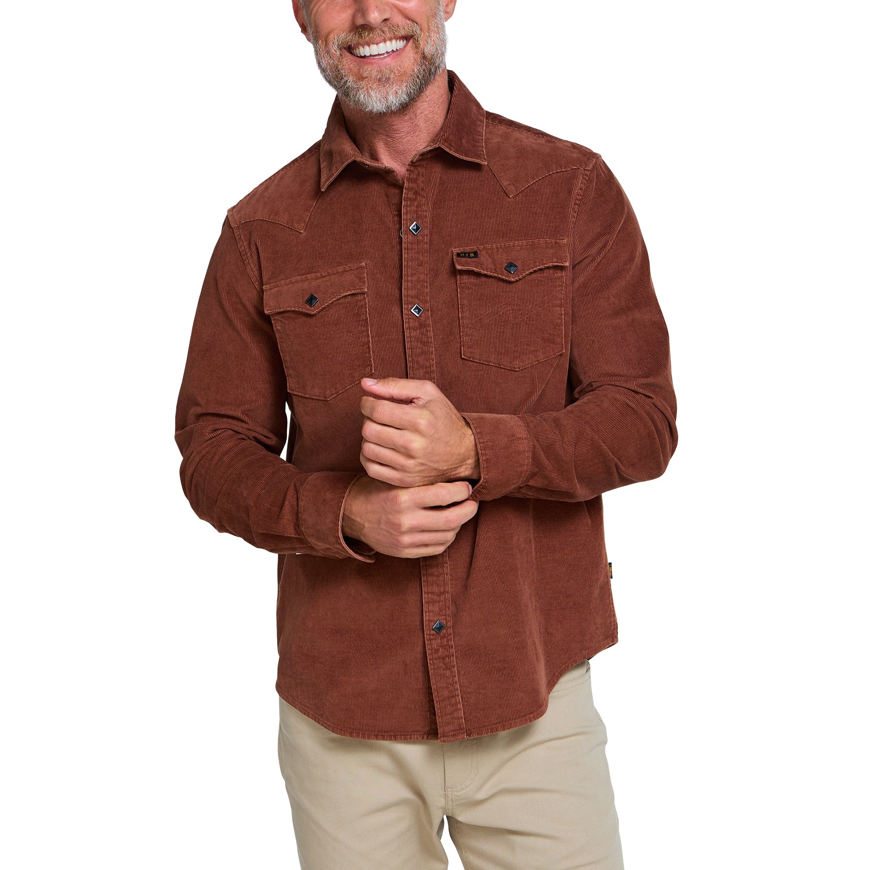 Banning Corduroy Shirt "Mink"