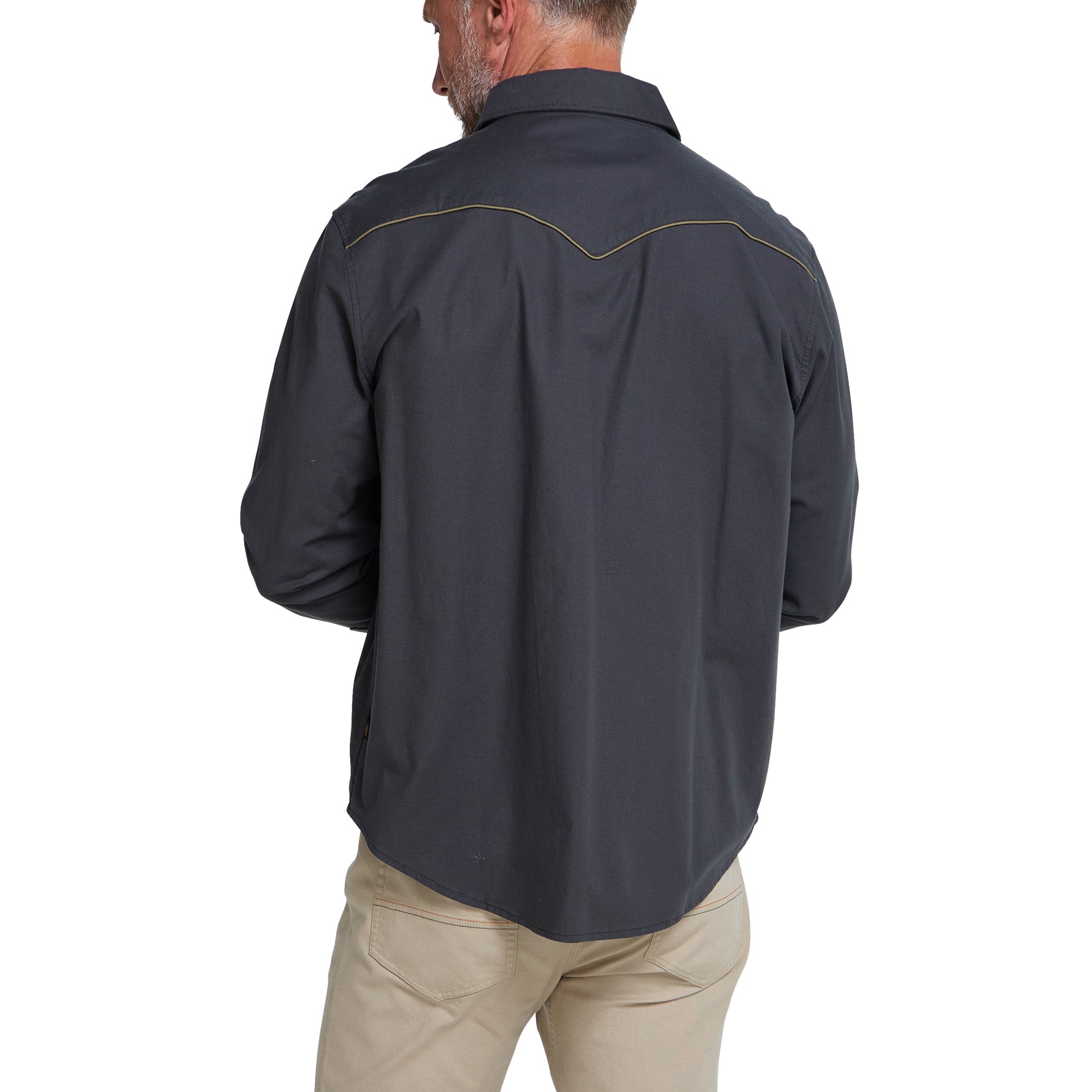 Broncbuster Longsleeve Snapshirt "Moonless Night"