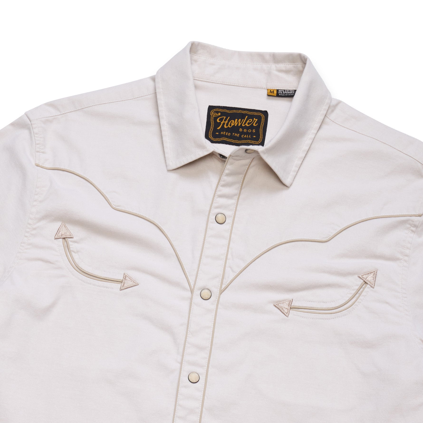 Broncbuster Longsleeve Snapshirt "Prairie Dust"