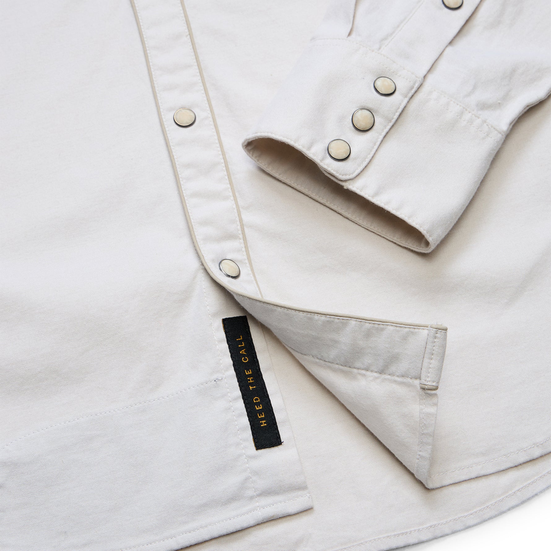 Broncbuster Longsleeve Snapshirt "Prairie Dust"