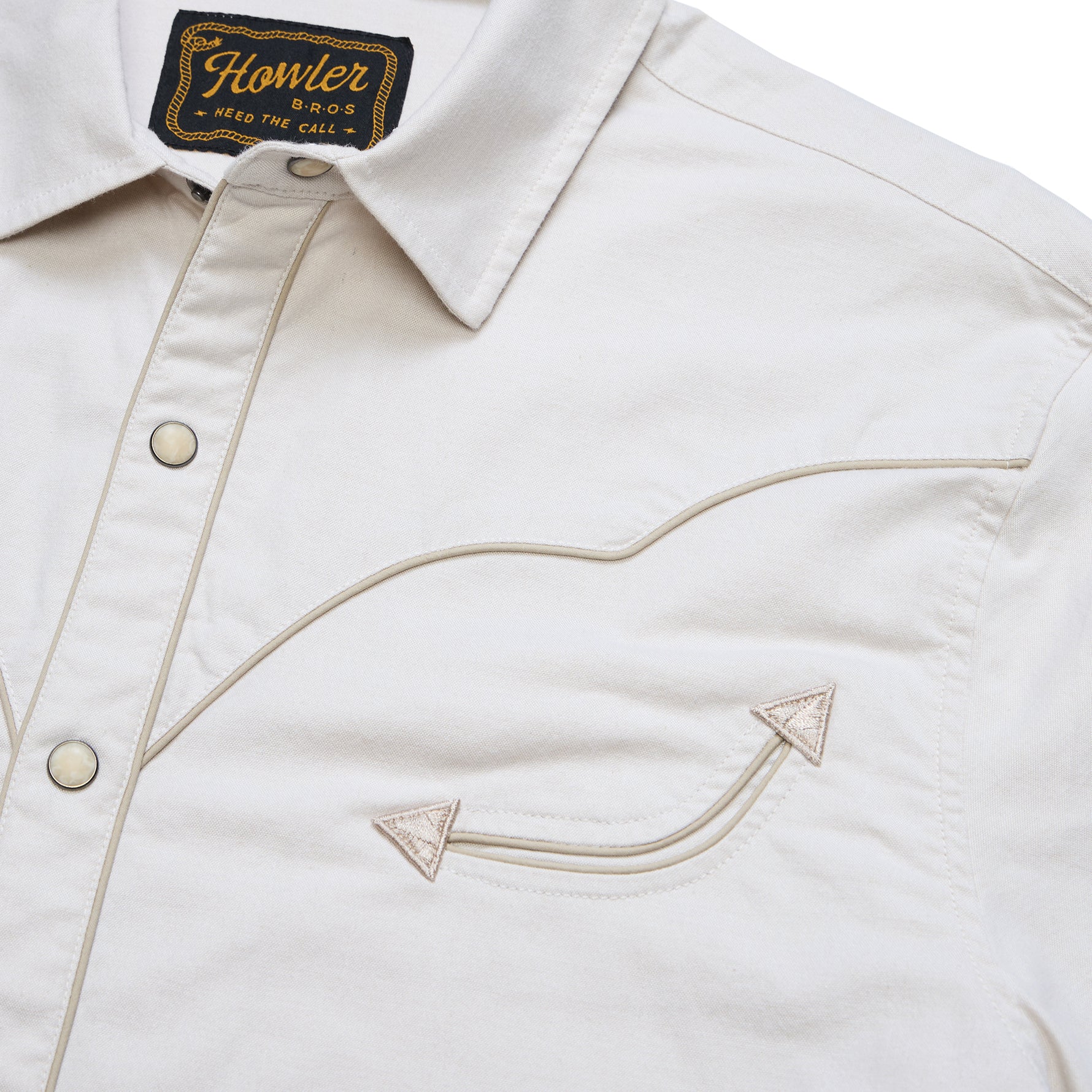 Broncbuster Longsleeve Snapshirt "Prairie Dust"