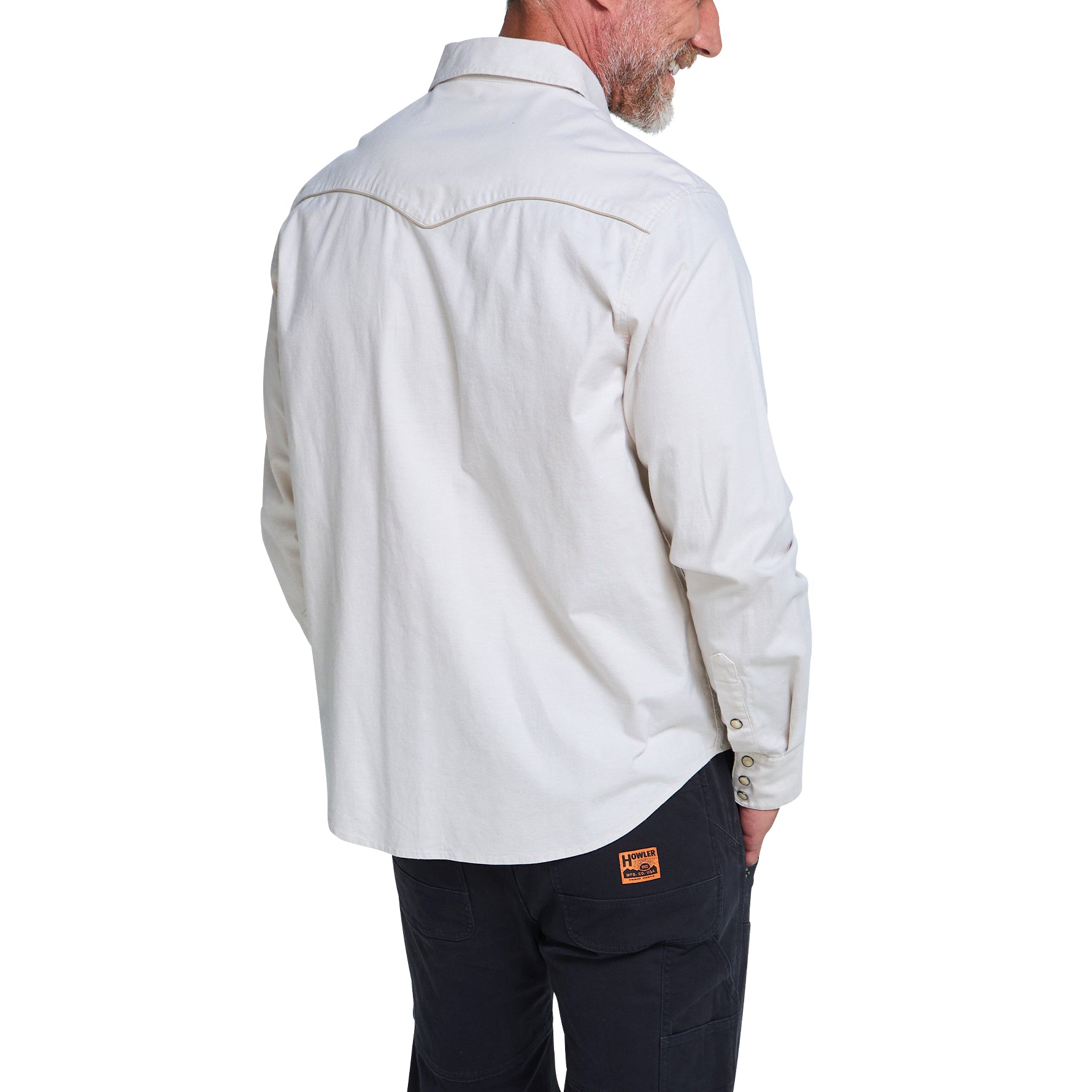Broncbuster Longsleeve Snapshirt "Prairie Dust"